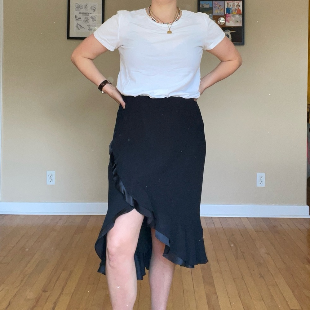 Vintage Ruffled Skirt